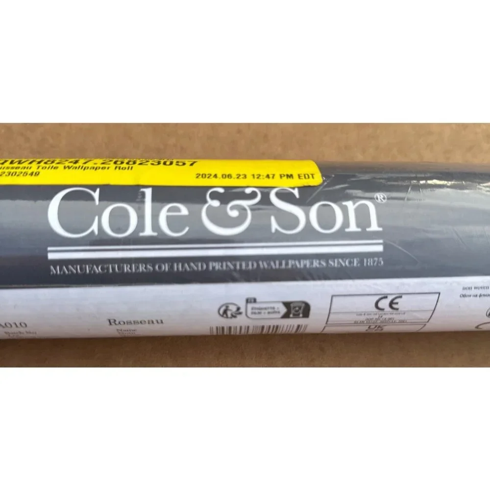 NEW Cole & Son Rousseau Cobalt Blue Wallpaper (3 available)